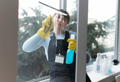 Nettoyage de vitres intérieures et extérieures à Saint-Priest-Taurion